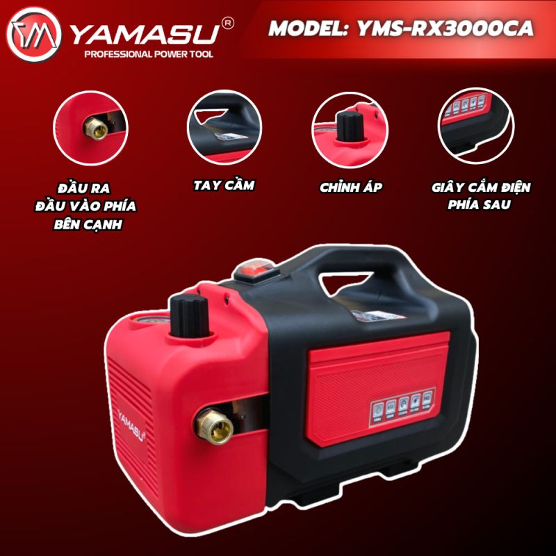 Máy rửa xe 200bar YAMASU YMS-RX3000CA