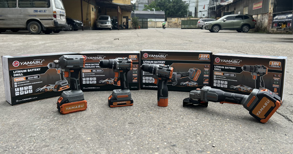 Mua máy khoan pin đa năng chính hãng ở đâu