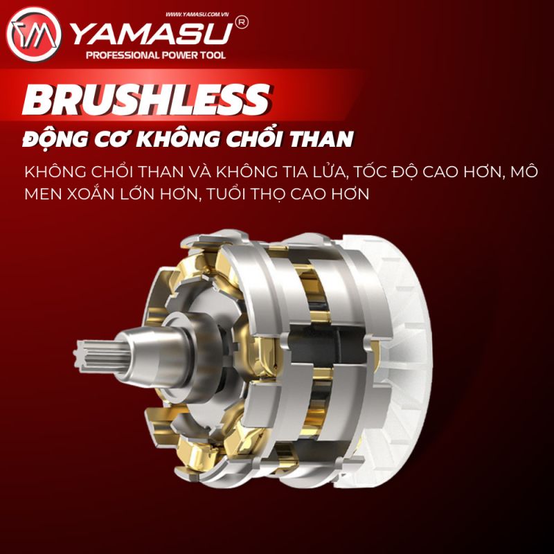 Nguyên lý hoạt động máy khoan pin không chổi than