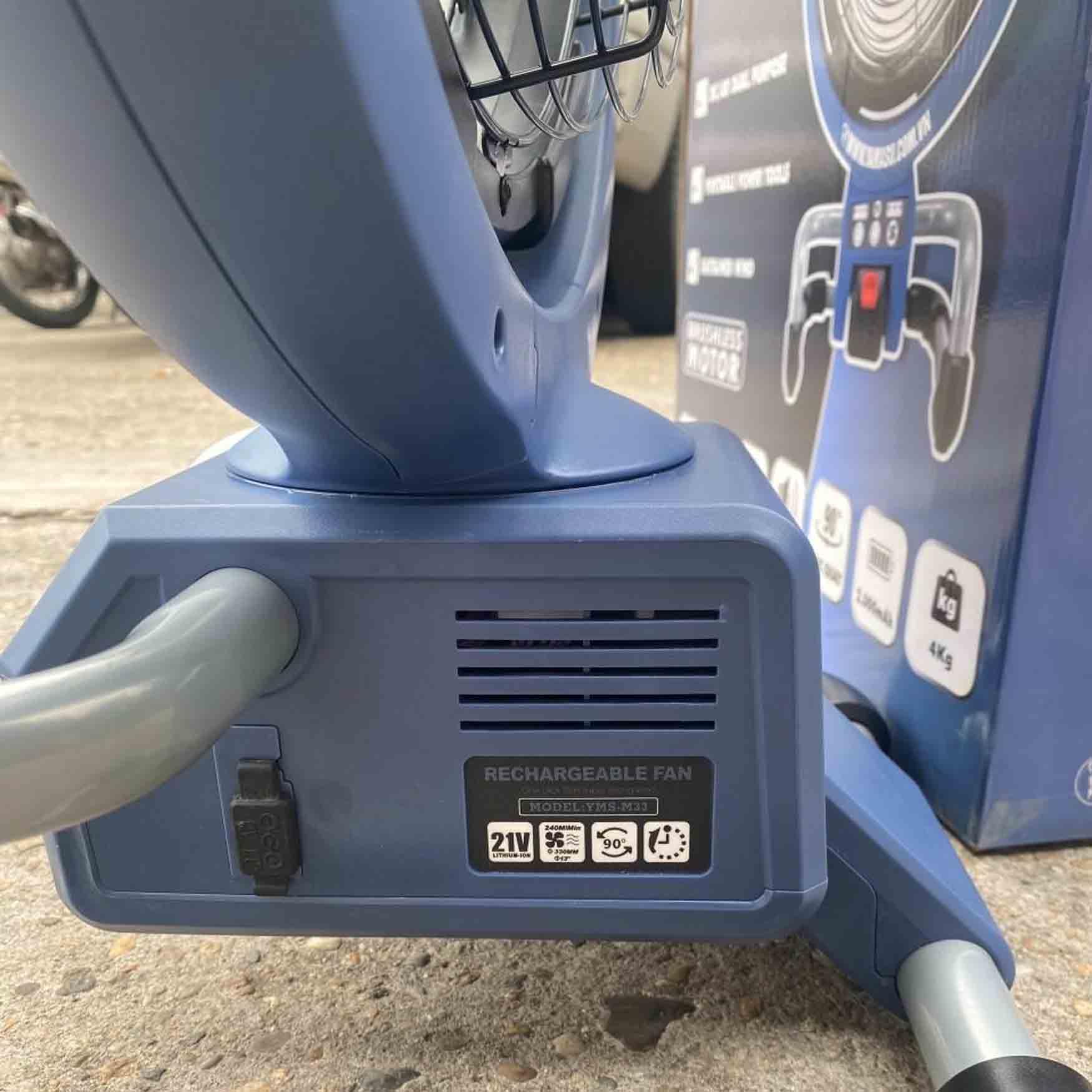 Quạt tích điện bị hỏng