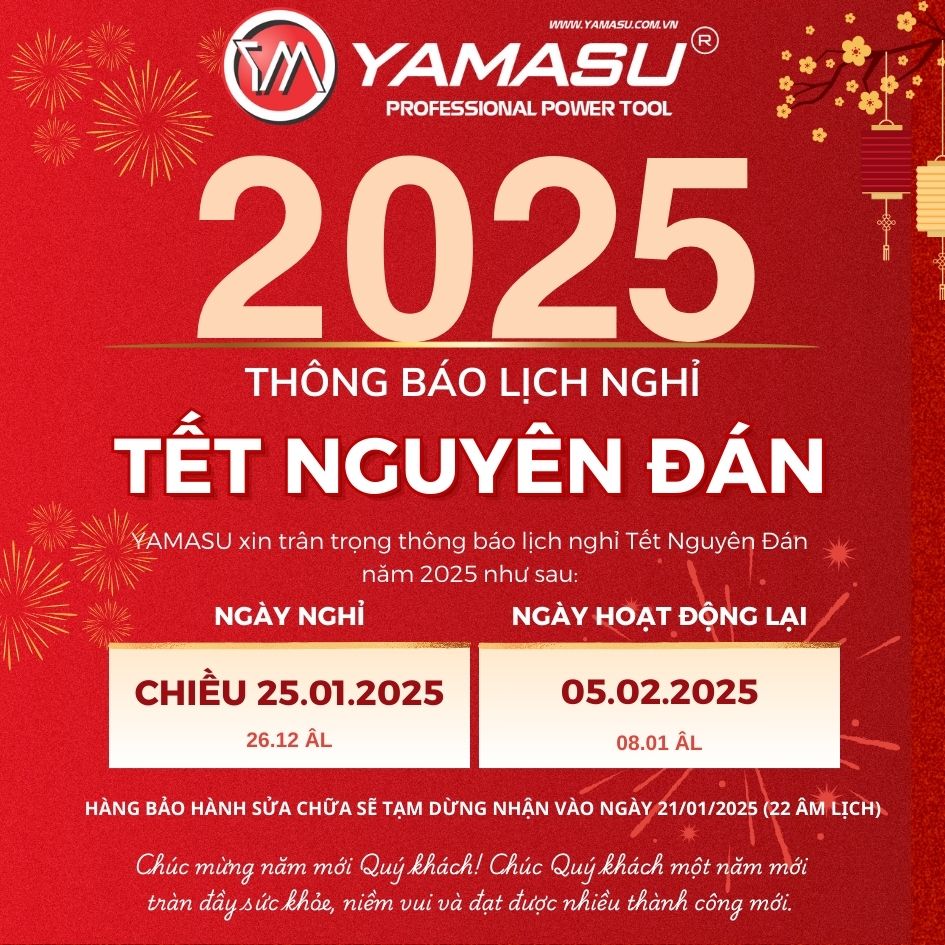 YAMASU chúc mừng năm mới quý khách hàng xuân Ất Tỵ