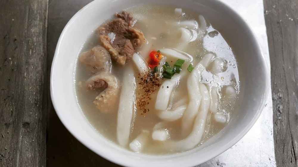 Bánh canh bột xắt