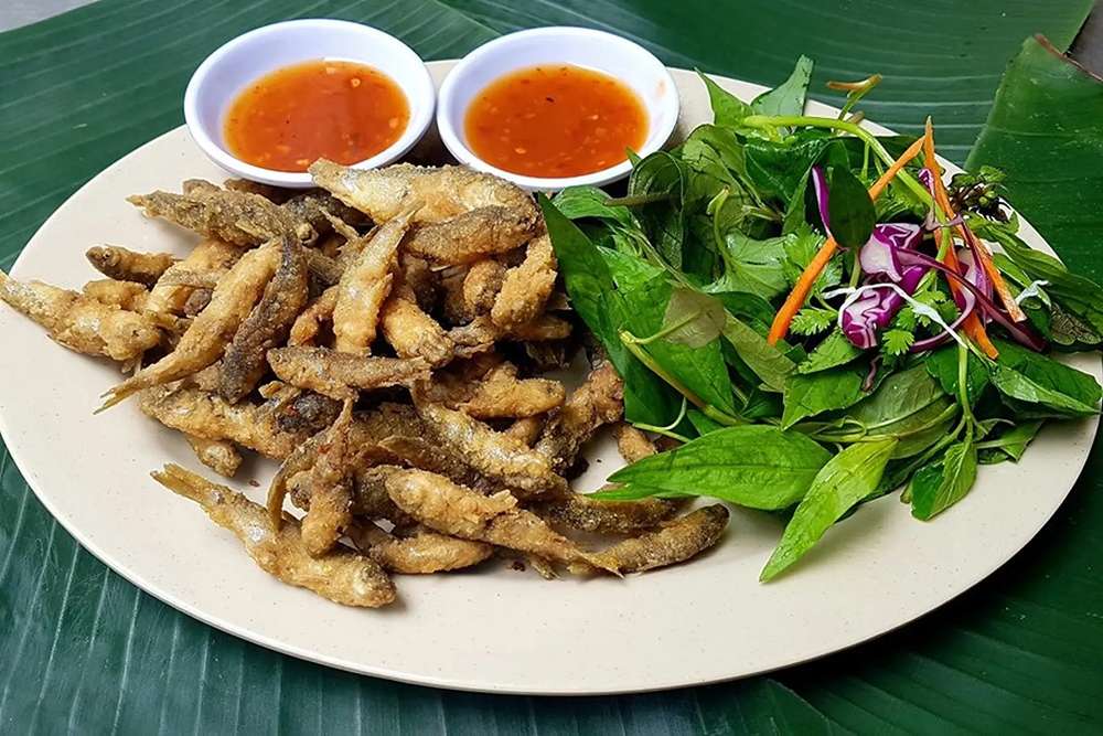 Cá linh chiên bột