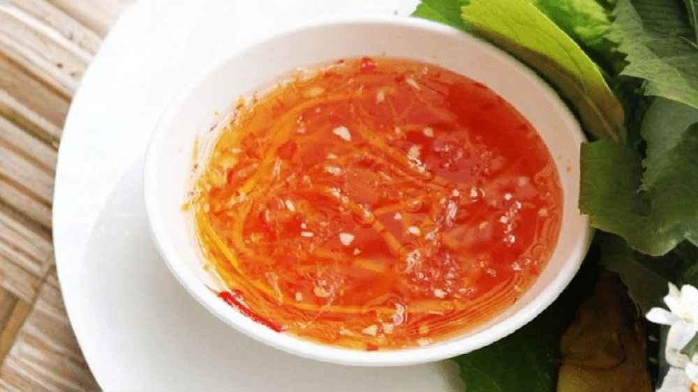 Nước chấm vị miền tây dùng cho bánh xèo