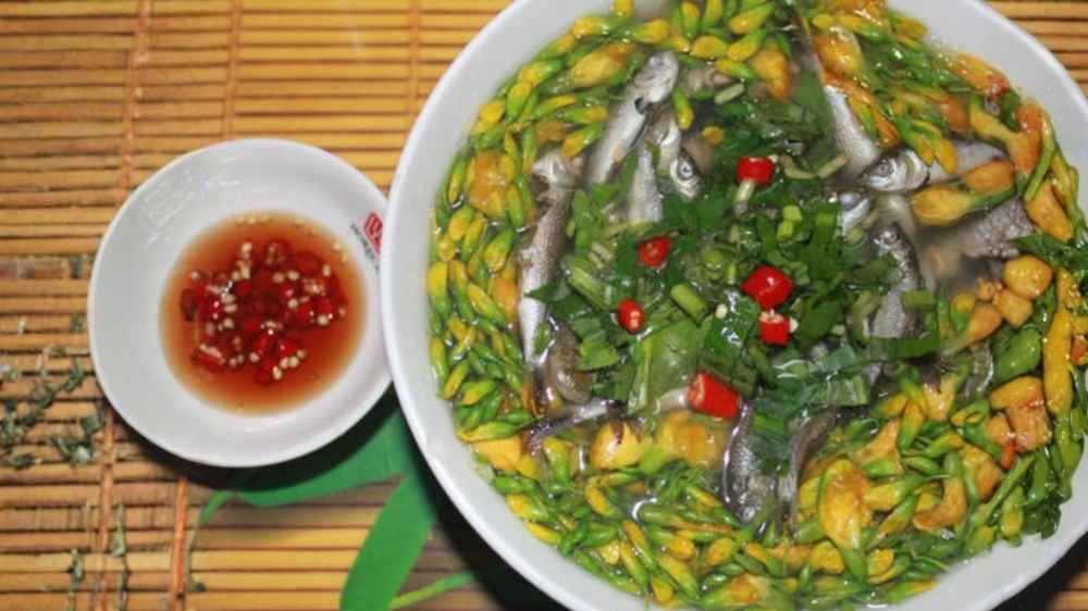Canh chua cá linh bông so đũa