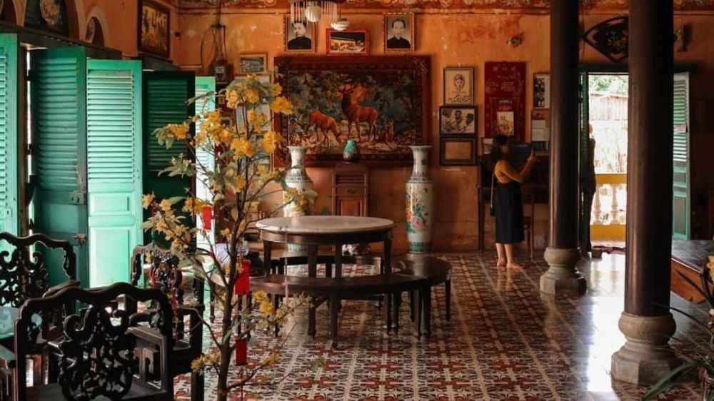 Check-in Nhà cổ Bình Thủy góc đẹp vào dịp tết