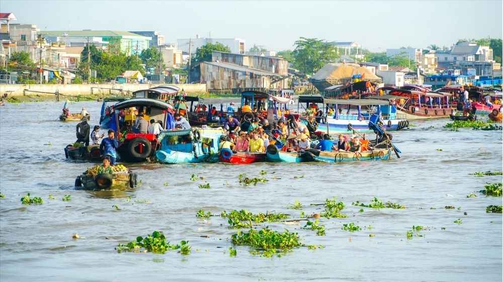 Chợ nổi Cái Răng Cần Thơ