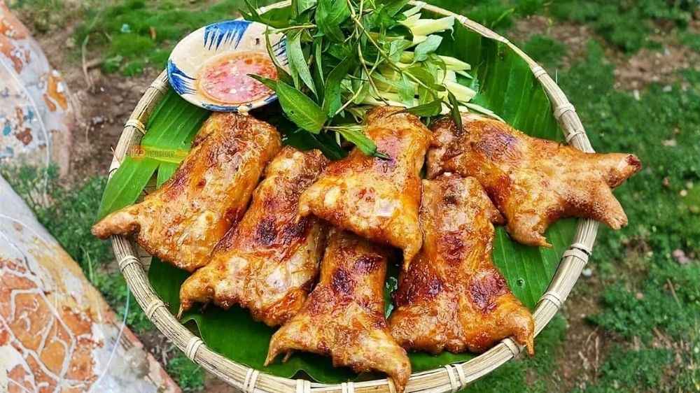 Chuột đồng nướng lu