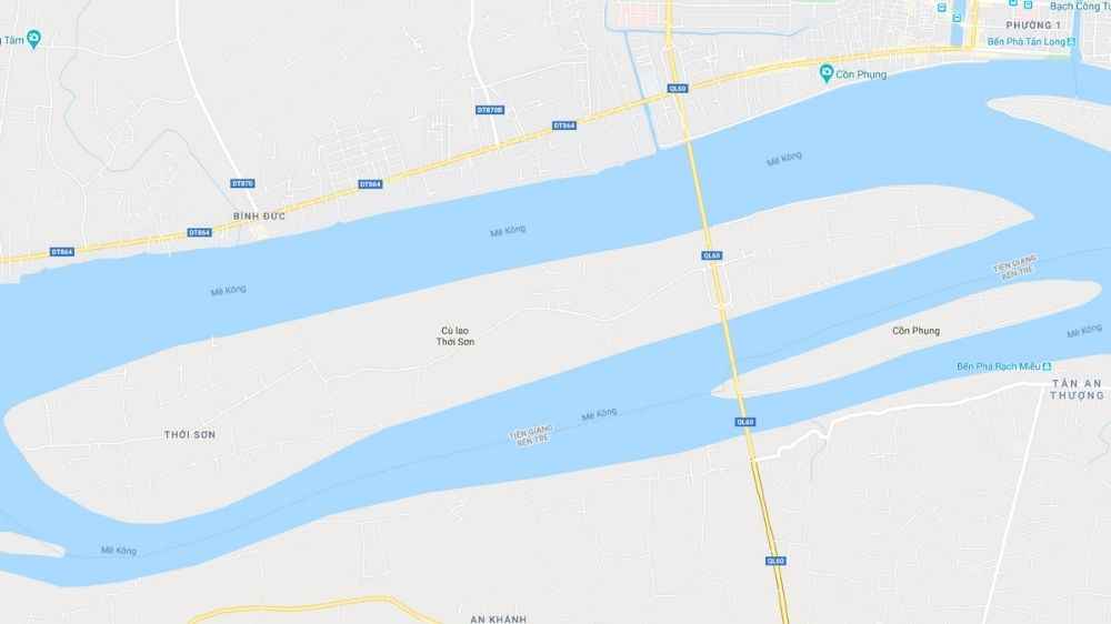 Cù lao Thới Sơn ở đâu?
