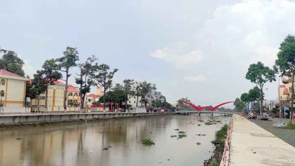 Khu vực diễn ra các cuộc đua ghe Ngo