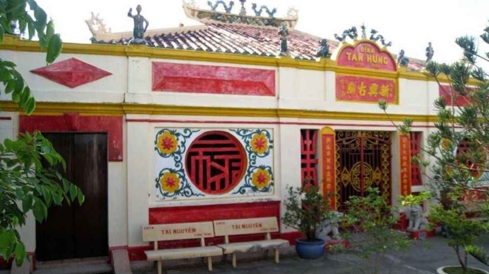 Hướng dẫn đường đi đến Đình Làng Tân Hưng