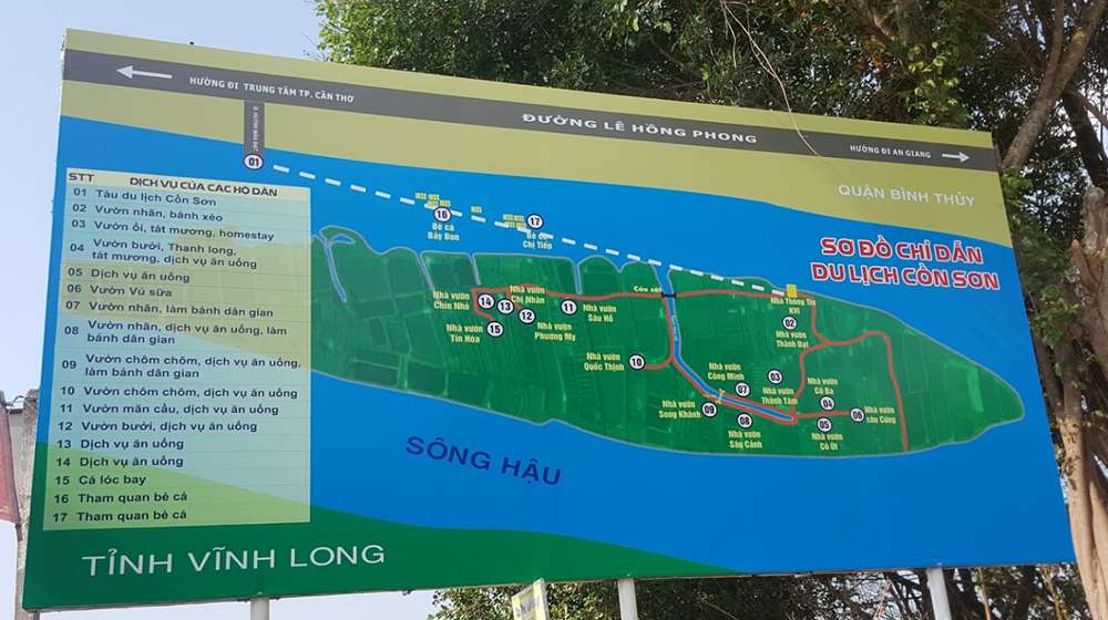 Khám phá khu du lịch Cồn Sơn