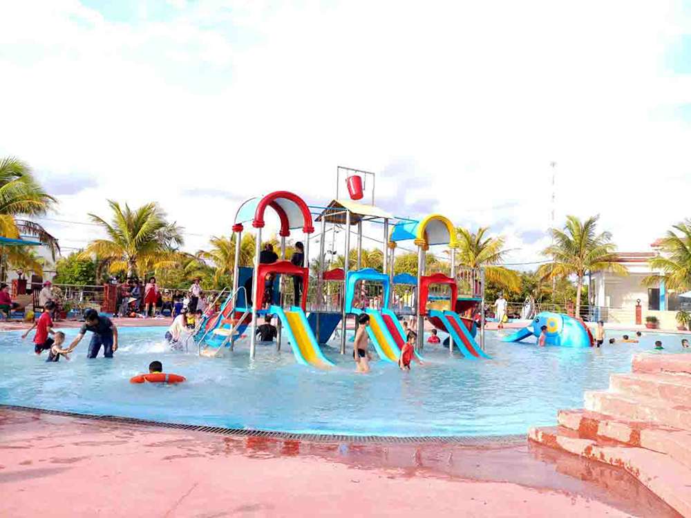 Trải nghiệm vui chơi tại khu du lịch Khai Long