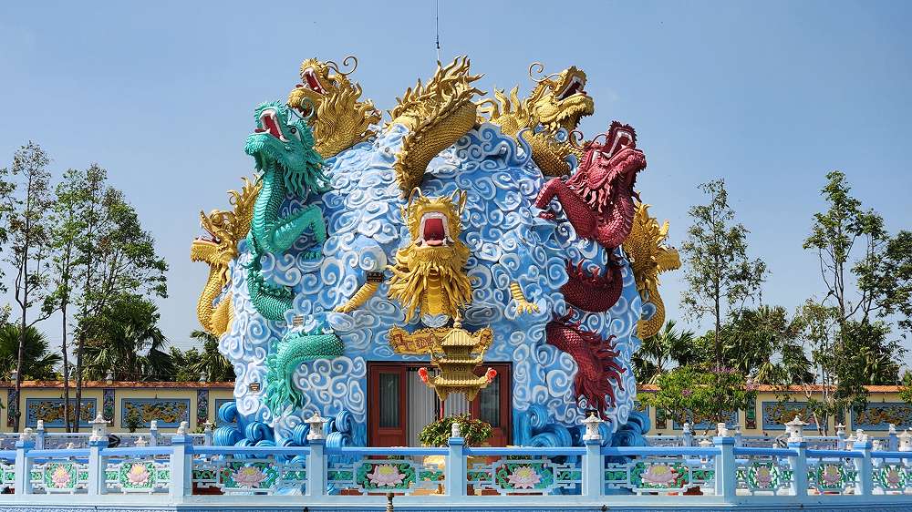 Kiến trúc 9 con rồng độc đáo