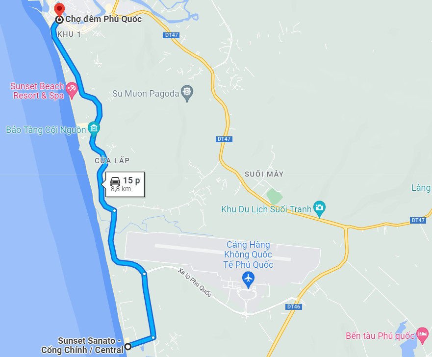 Sunset Sanato Ở Đâu?