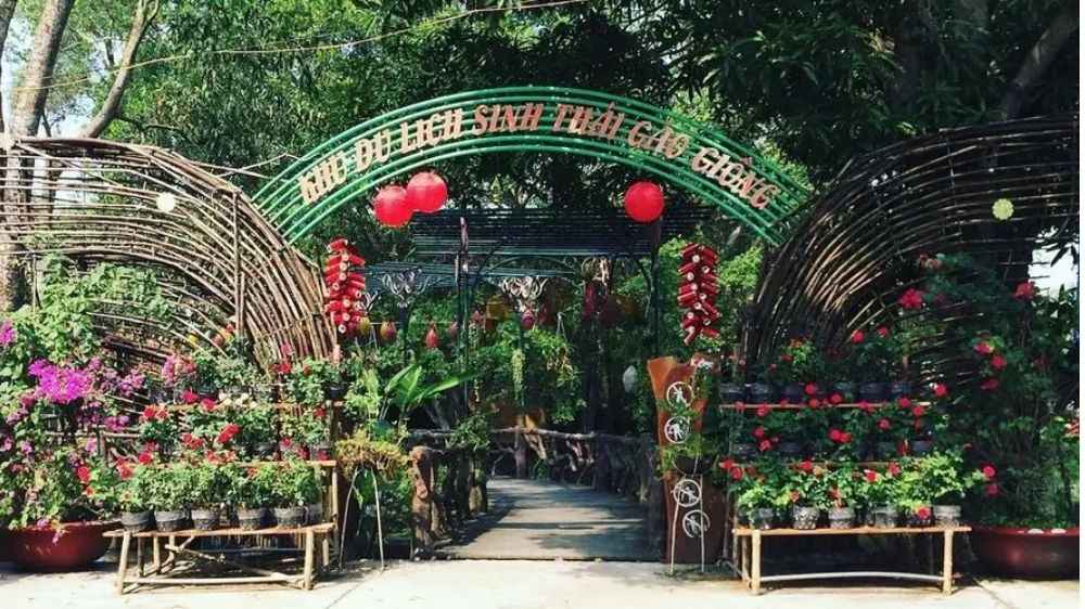 Thời điểm đẹp trong ngày để tham quan Gáo Giồng