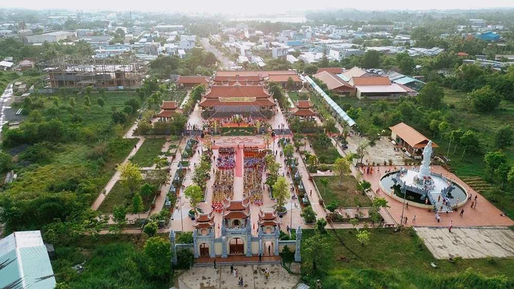 Toàn cảnh Thiền viện Trúc Lâm Sóc Trăng