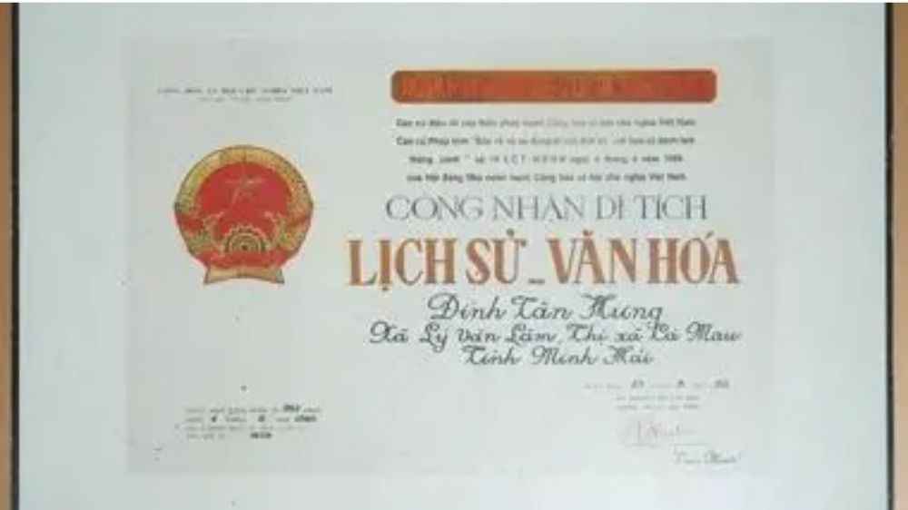 Trải nghiệm tham quan Đình Làng Tân Hưng