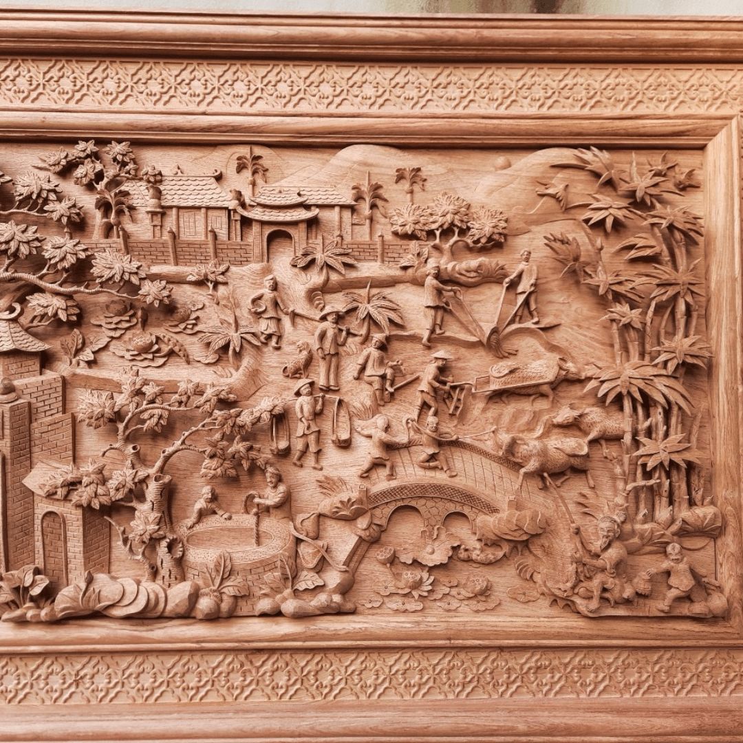 bo-tranh-dong-que-go-gu-lao