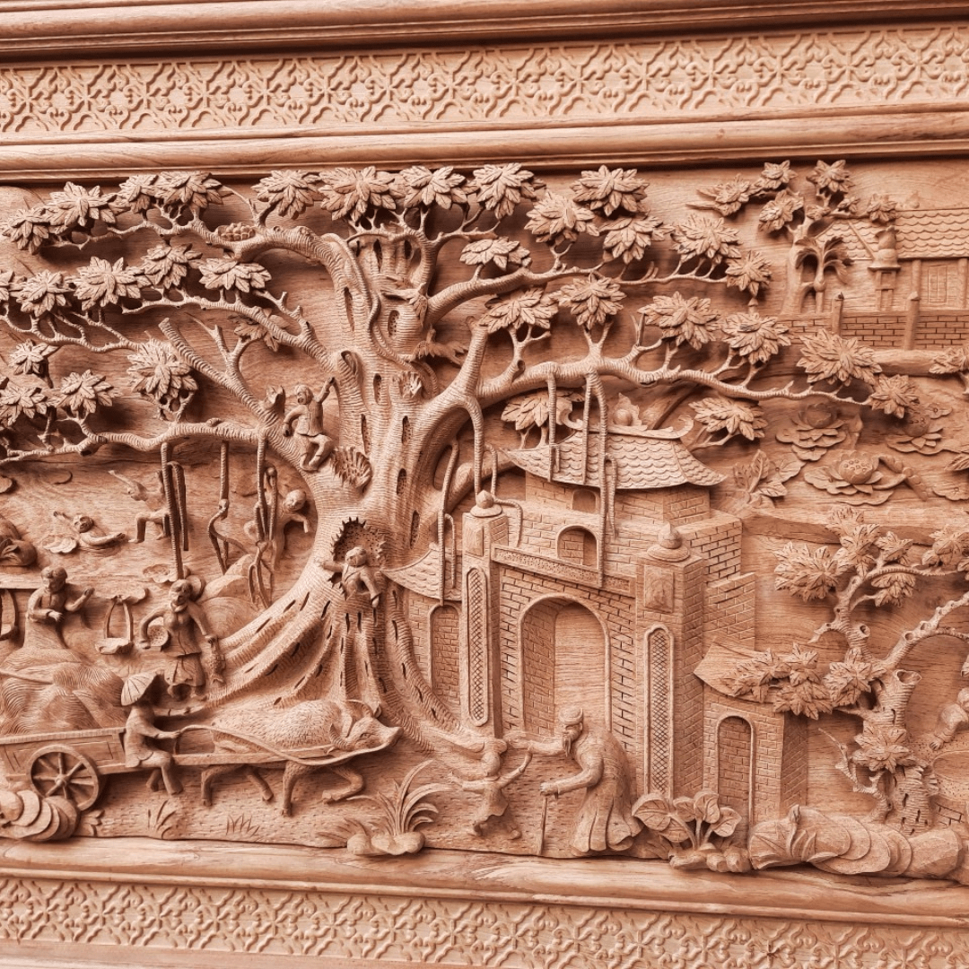 bo-tranh-dong-que-go-gu-lao