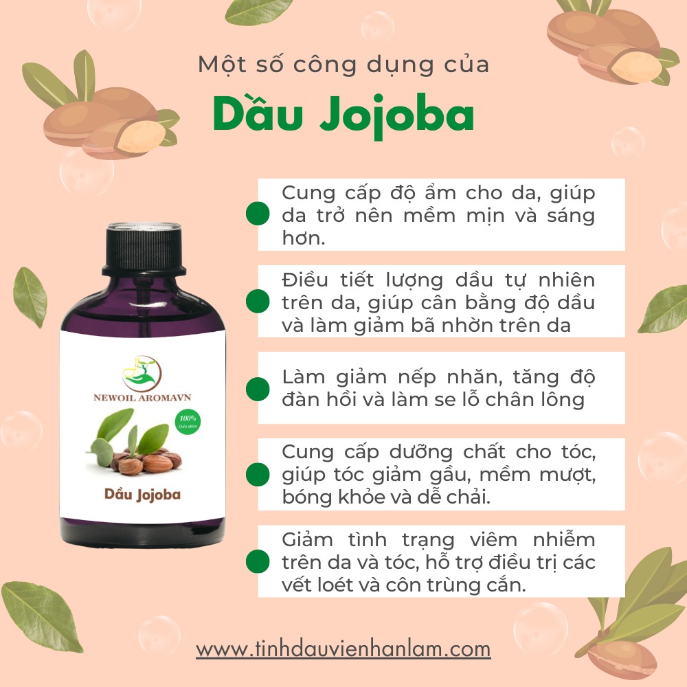 Tác dụng của dầu Jojoba