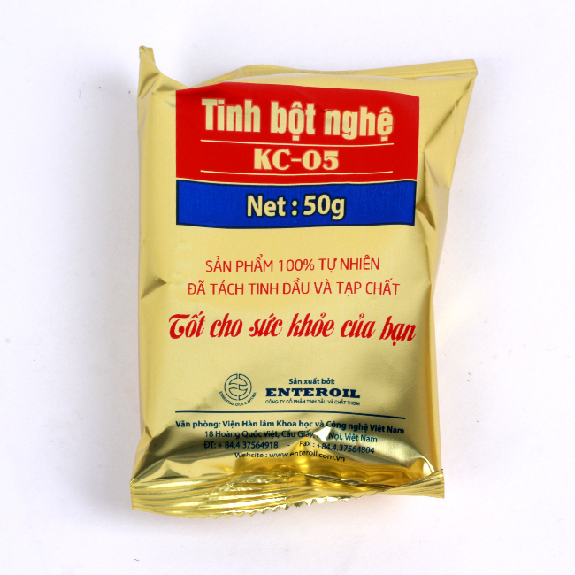 Tinh Bột Nghệ Nguyên Chất -KC-05 nano curcumin