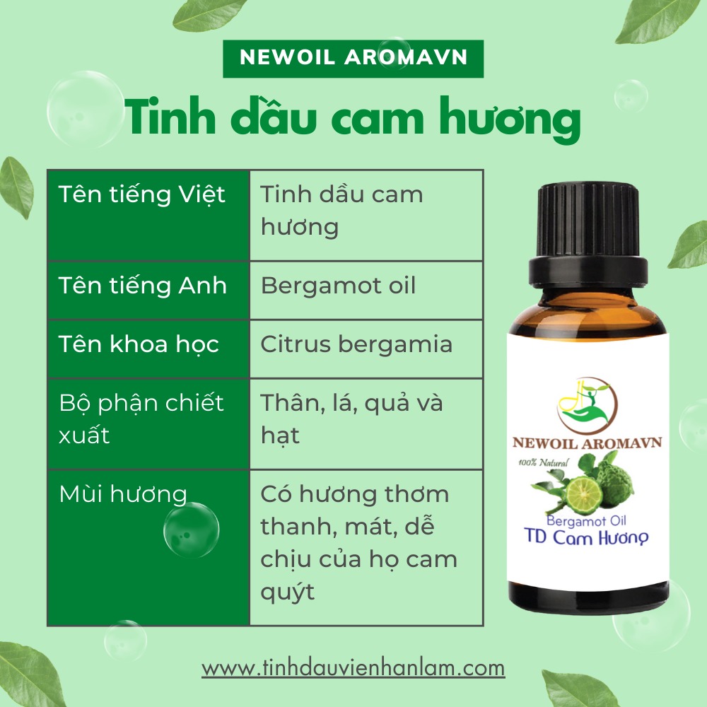 Tinh dầu Cam hương Newoil Aromavn