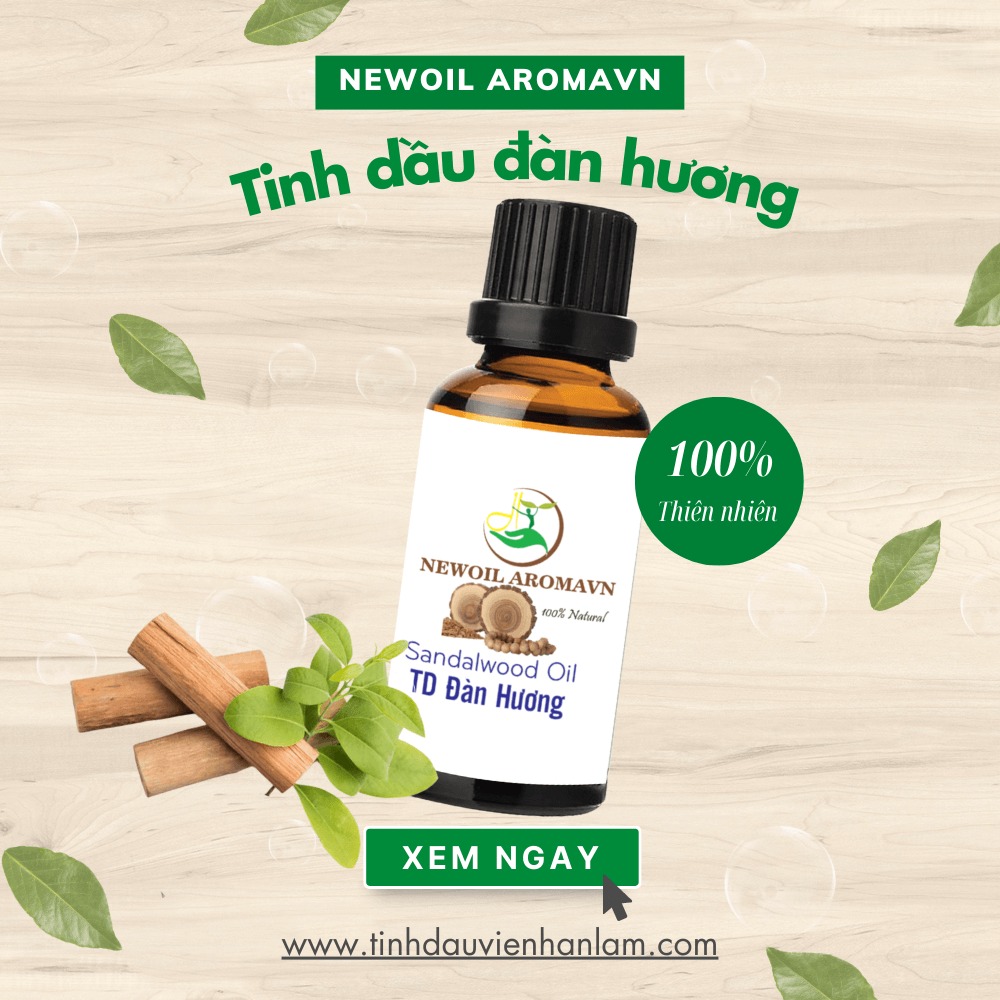 Tinh dầu đàn hương nguyên chất Newoil Aromavn