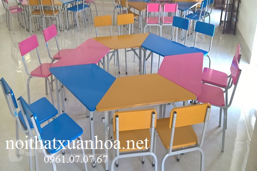 bàn ghế học sinh mẫu giáo tại hà nội