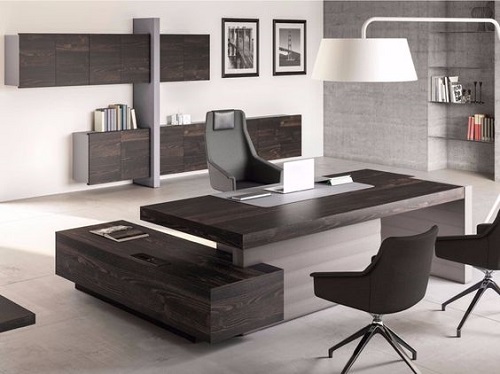 bàn giám đốc sơn pu giá rẻ