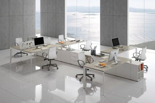 bàn làm việc chân sắt giá rẻ