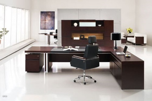 bàn giám đốc sơn pu