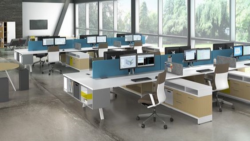 bàn làm việc nhân viên xuân hòa