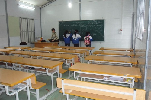 bàn liền ghế sinh viên xuân hòa