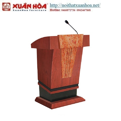 Bục phát biểu sơn PU Xuân Hòa BPB-02PU