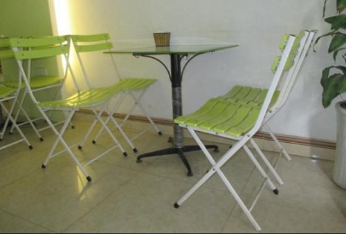 ghế chân gấp xuân hòa khung sơn
