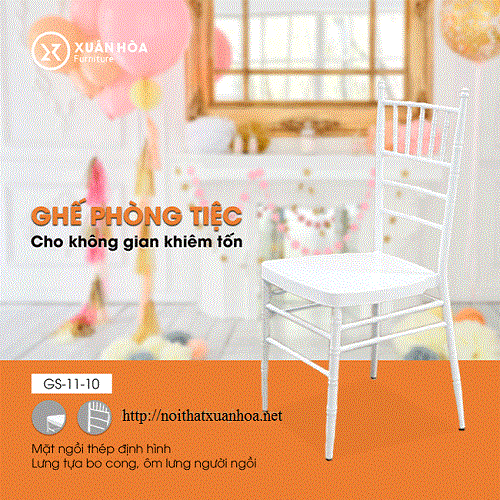 Ghế phòng tiệc Xuân Hòa GS-11-10