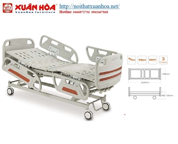 giường bệnh nhân inox cao cấp