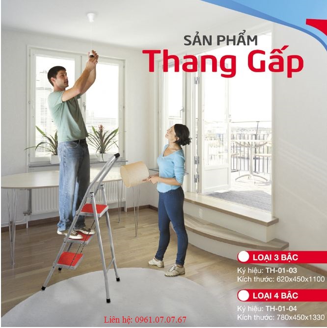 Thang gấp chữ A giá rẻ