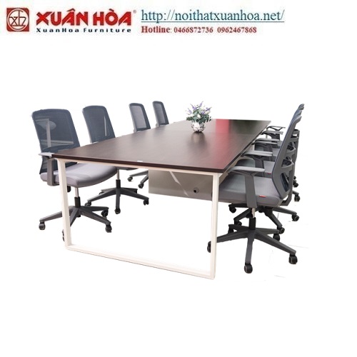 bàn họp chân sắt xuân hòa