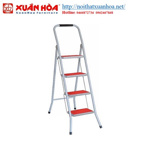thang gấp giá rẻ đa năng 4 bậc