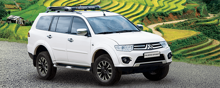 Mitsubishi Pajero Sport back