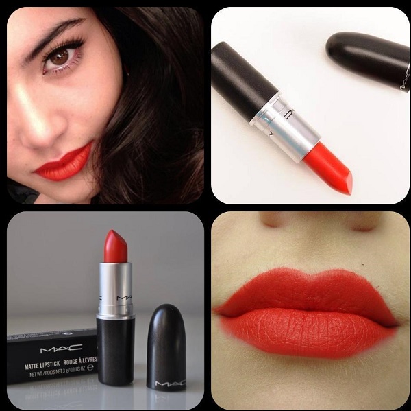 Kết quả hình ảnh cho Mac Retro Matte Lipstick Dangerous