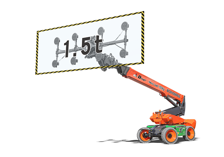 Xe nâng người gắn kính model BT2615ERTGS