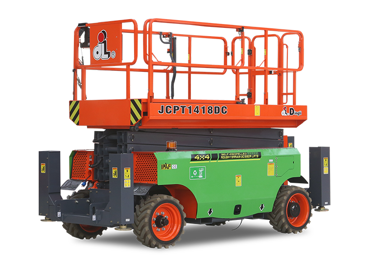 Xe nâng người Scissor lifts, hiệu Dingli model JCPT1418DC