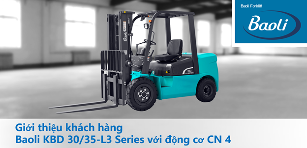 Xe nâng dầu Baoli KBD30-35-L3 Series