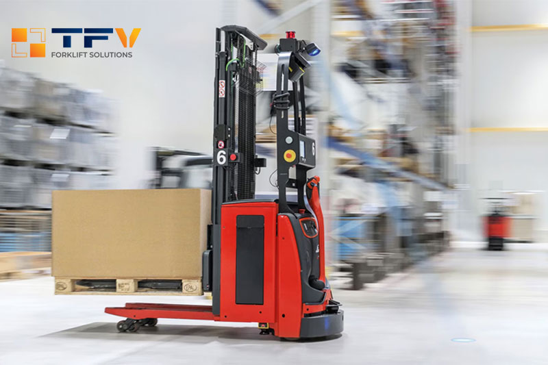 AGV đem có thể dễ dàng xử lí và đáp ứng nhu cầu thực thế của các đơn vị kho bãi, nhà xưởng.