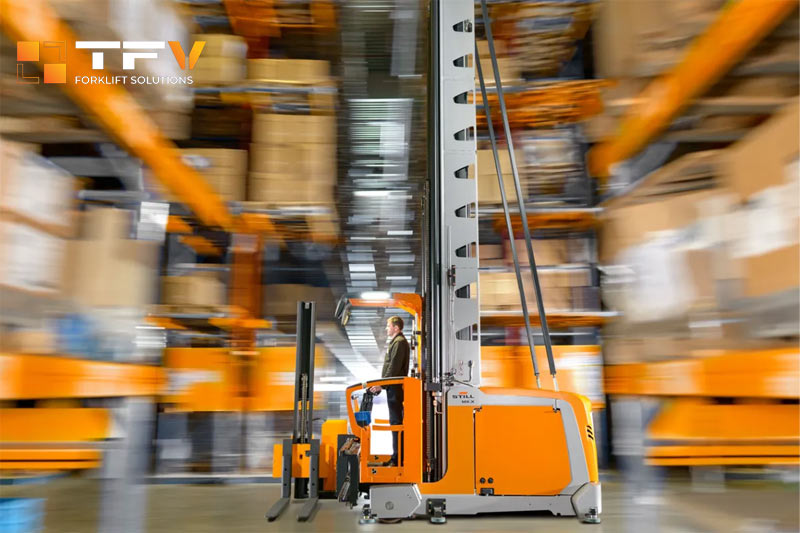 Các doanh nghiệp tích hợp công nghệ an toàn xe nâng