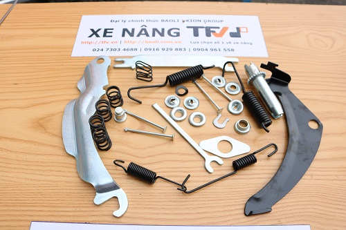 Bộ kit phanh bánh xe nâng Heli model CPCD20~25, CPC20~2 mã A-BB03-006B-0543A hiệu Folangsi. Mã P.00877