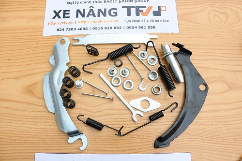 Bộ kit phanh bánh xe nâng Heli model CPCD20~25, CPC20~2 mã A-BB03-006B-0543A hiệu Folangsi. Mã P.00877